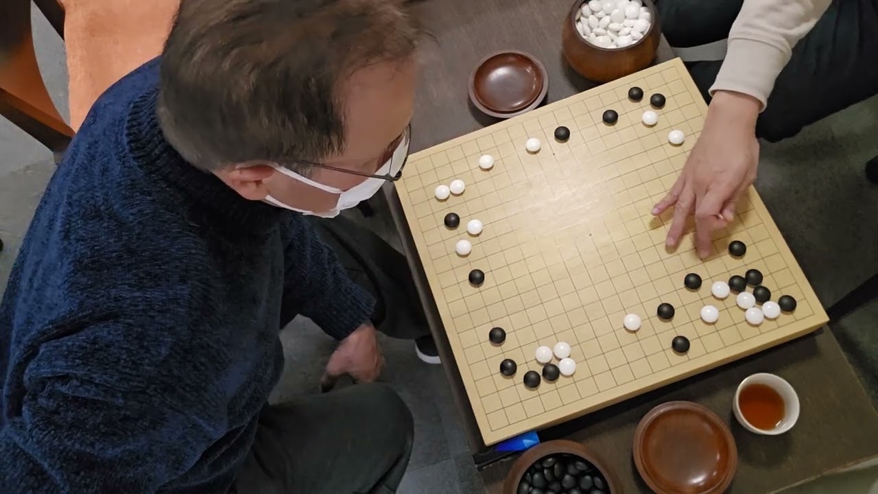 2025/1/12優しく指導編。中野泰宏9段指導碁@芦屋囲碁サロン