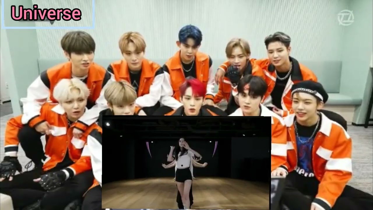 TO1 Reaction to Blackpink 'pinkvenom ' (Dance practice) [Fanmade ]