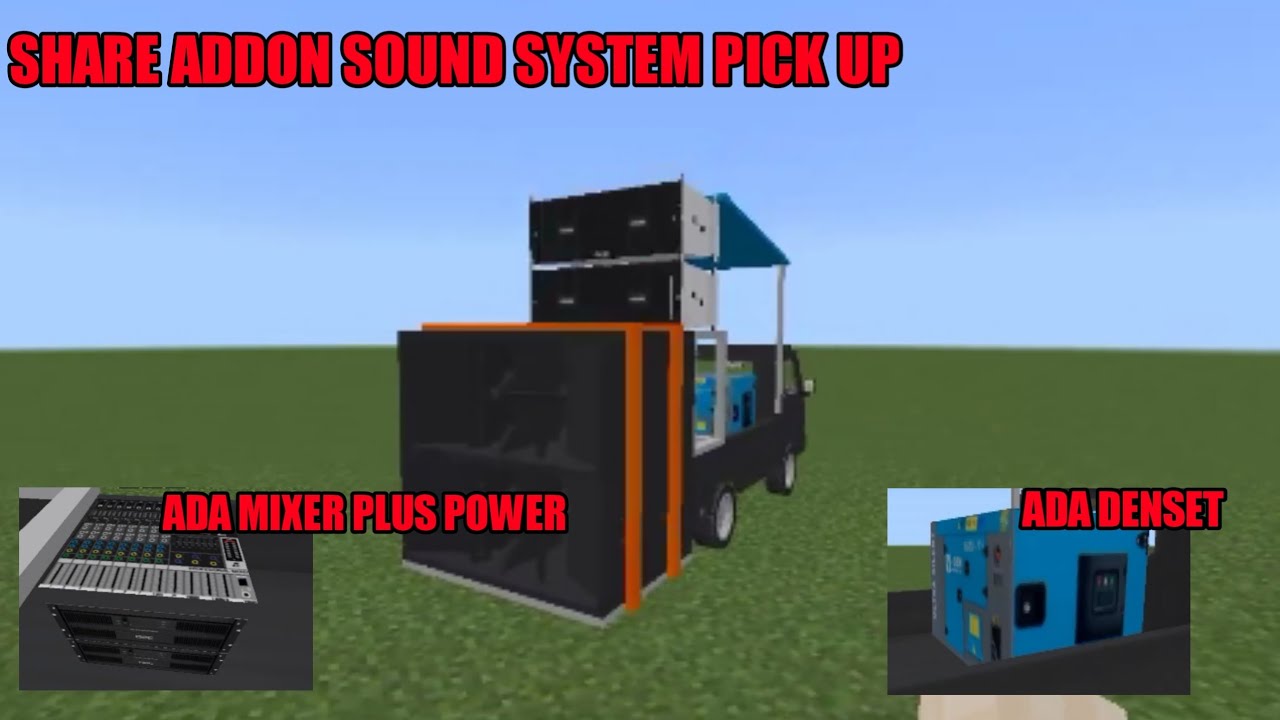 Pick Up Player Mod Java SHARE ADDON SOUND SYSTEM PICK UP | Mod Minecraft 3d - YouTube
