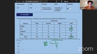 October SAT Prep Part 3 (Evaluating Statistical Claims and Probably and Conditional Probablity)