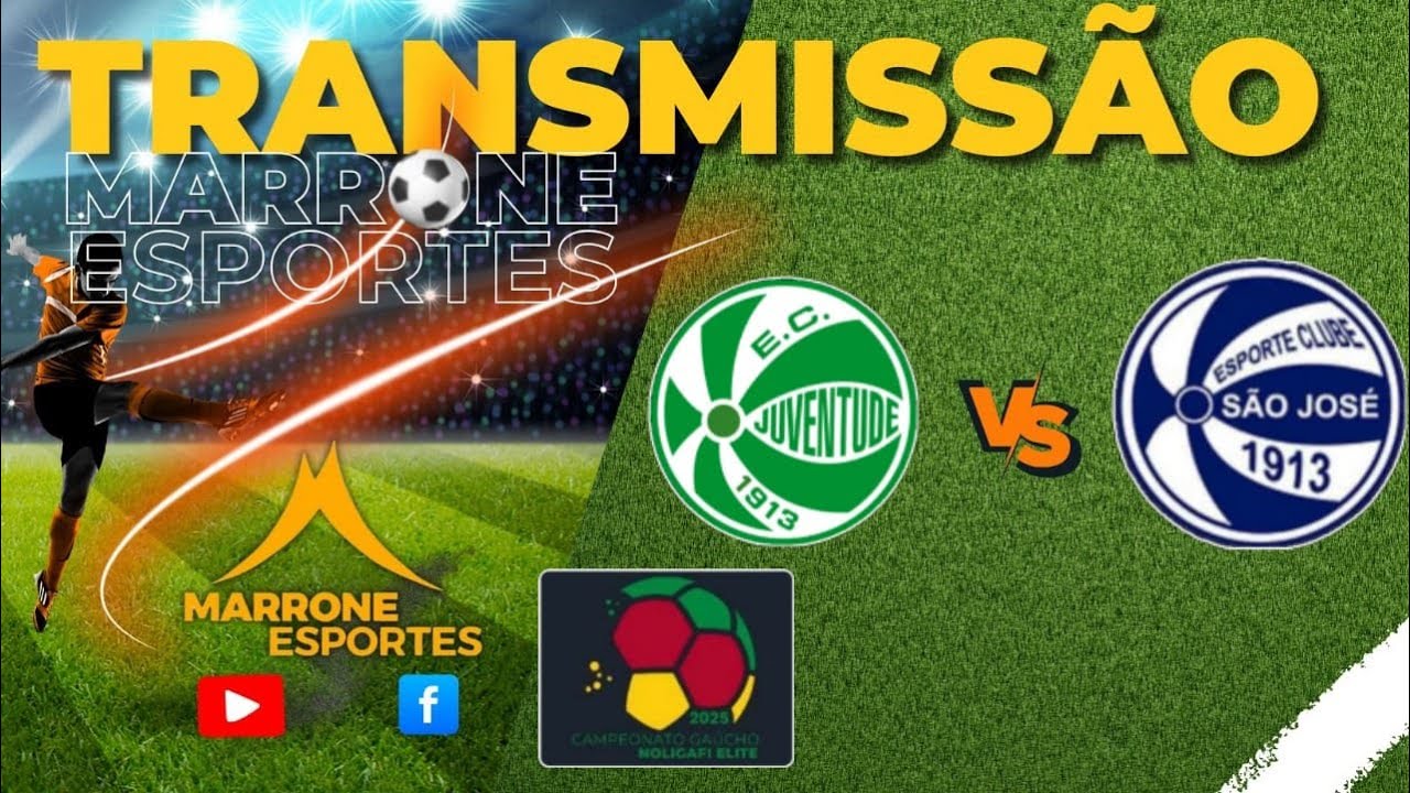 EC JUVENTUDE X EC SÃO JOSÉ SUB 12 AO VIVO COM IMAGENS - YouTube
