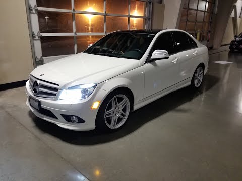 2008 Mercedes C300 Headlight Bulb Replacement