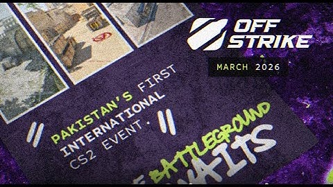 Spotcomm and ViderMedia announced, OffStrike, an international Tier-2 CS2 LAN event, March 2026