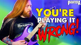 Don&#39;t Do This! Learn How To Play &#39;Cowboys From Hell&#39; The Right Way!