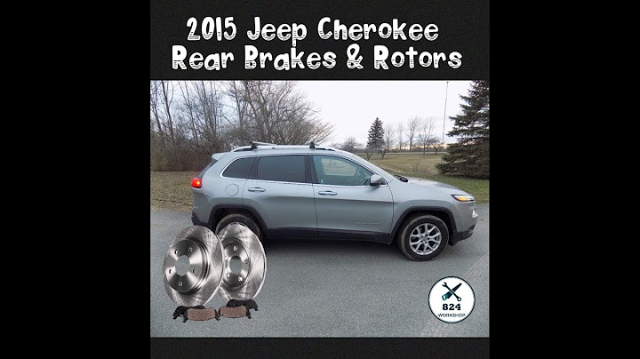 2015 jeep cherokee latitude brakes and rotors