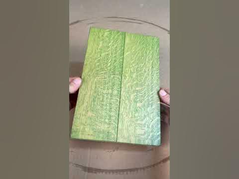 Applying Odie's Green Pigment  DIY Non-Toxic Wood Stain on Vimeo