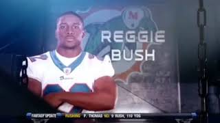 REGGIE BUSH - MIAMI DOLPHINS 2011