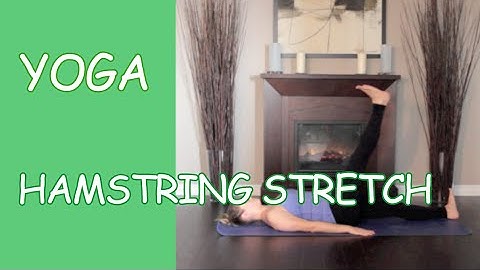 Free Yoga Videos Online - Hamstring Stretch #2 (ฝึกโยคะเบื้องต้น)