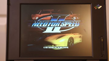 Need For Speed II on IBM Thinkpad 365XD