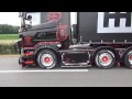 Scania R620 V8 schubert  bij truckstar festival, met zijn nieuwe outlook