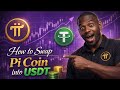 Pi-Network update how to swap pi coin into USDT on the browser (step by step guide)