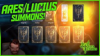 AMAZING Ares and Lucius Summons! || Watcher of Realms
