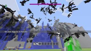WHAT HAPPENS IF YOU SPAWN OVER 100 ENDER DRAGONS IN MINECRAFT?