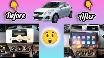 Suzuki Swift | Android Penal And back Camera Installation Details Video