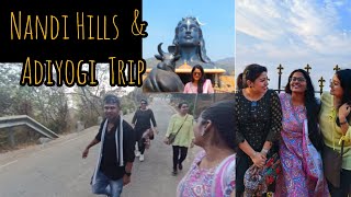 Nandi hills and Adiyogi trip । #deepikavlogs #odia #karnataka #bangalore #beauty #friends #nature