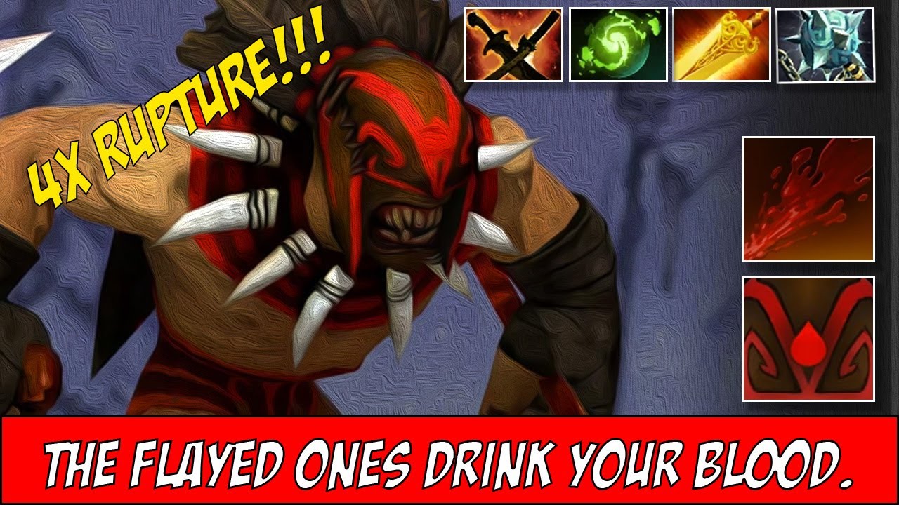 Bloodseeker Mid Laner Hard Carry 4x Rupture 100 Can't Be Killed YouTube