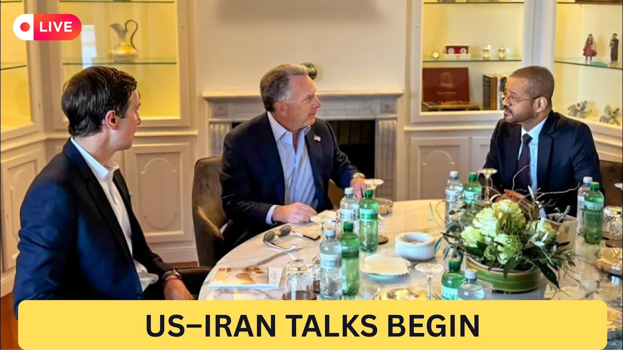 US and Iran Begin Crucial Nuclear Talks in Geneva - YouTube