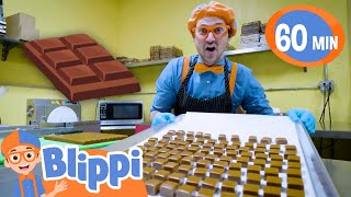Blippi Visits a Chocolate Shop! | Educational Videos for Kids