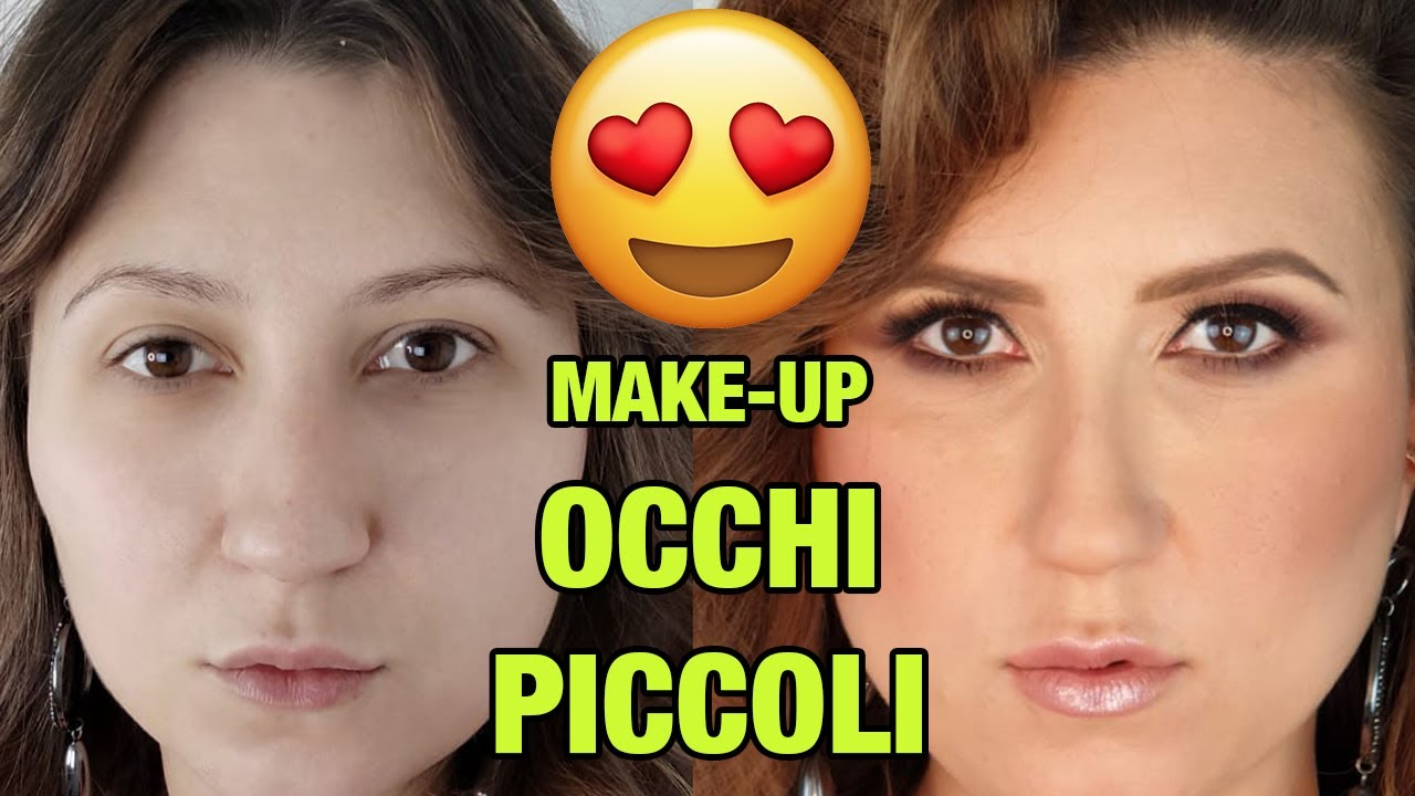 MAKE-UP OCCHI PICCOLI, TRUCCO DA SERA PER INGRANDIRE GLI OCCHI!