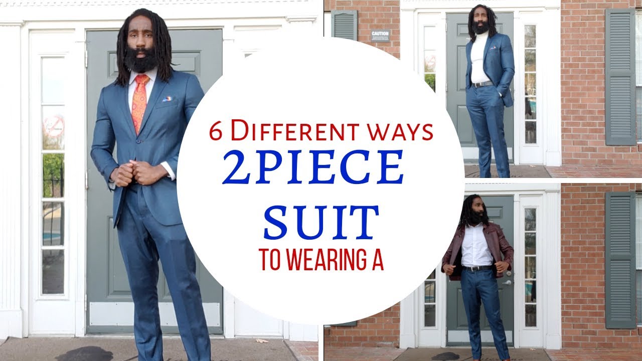 HOW TO STYLE  TWO PIECE SUIT 6 DIFFERENT WAYS (LOOKBOOK)