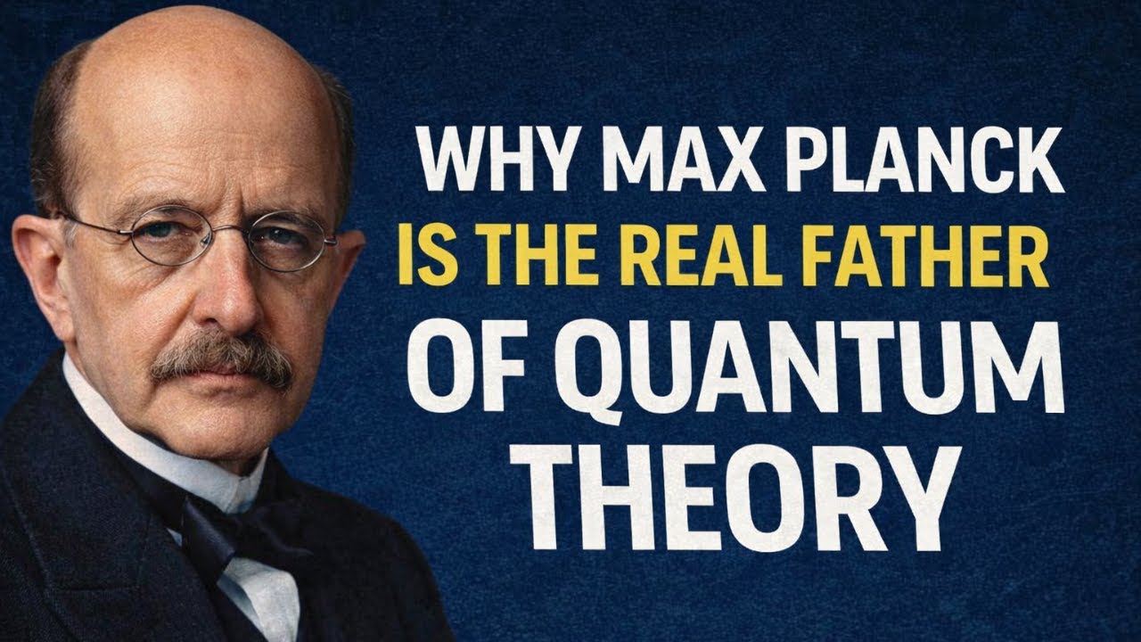 ⚛️ MAX PLANCK THE MAN WHO UNLOCKED THE QUANTUM UNIVERSE!