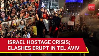 Israelis Plead For Deal With Hamas; Clashes In Tel Aviv As Anger Rises In Israel Over Hostage Crisis