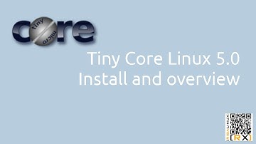 Tiny Core Linux 5.0 install and overview | highly modular linux distribution [HD]