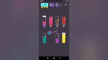 Cups Sort Puzzle | Level 33 | Gameplay Walkthrough