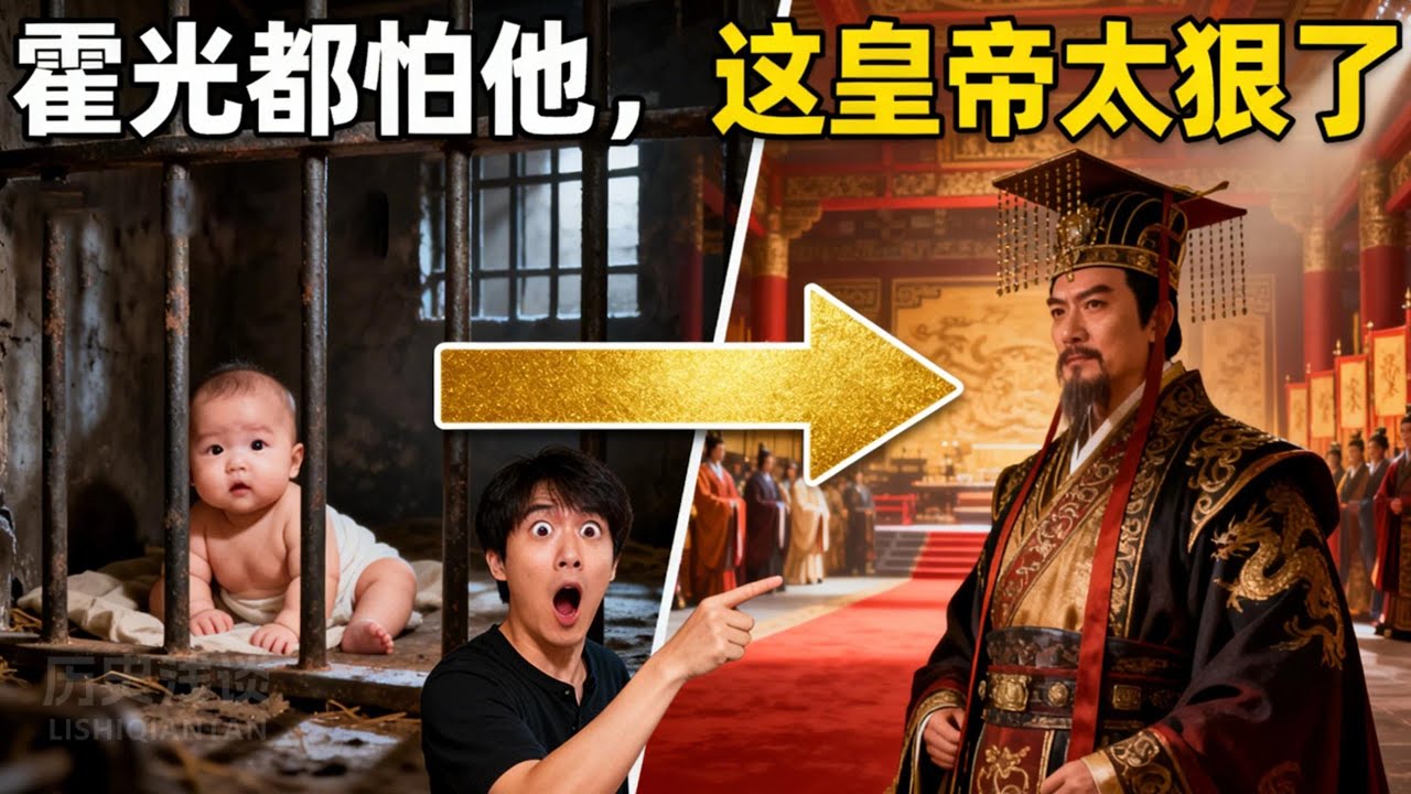别吹汉武帝了！这个蹲过监狱的皇帝才是西汉真正的巅峰！匈奴都跪了！#历史冷知识 #历史故事