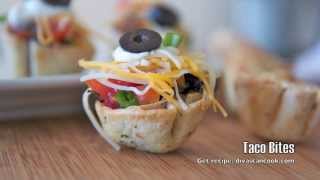 Easy Taco Bites Appetizer