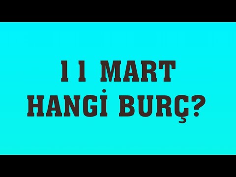 Video: 11 mart hansı gündür