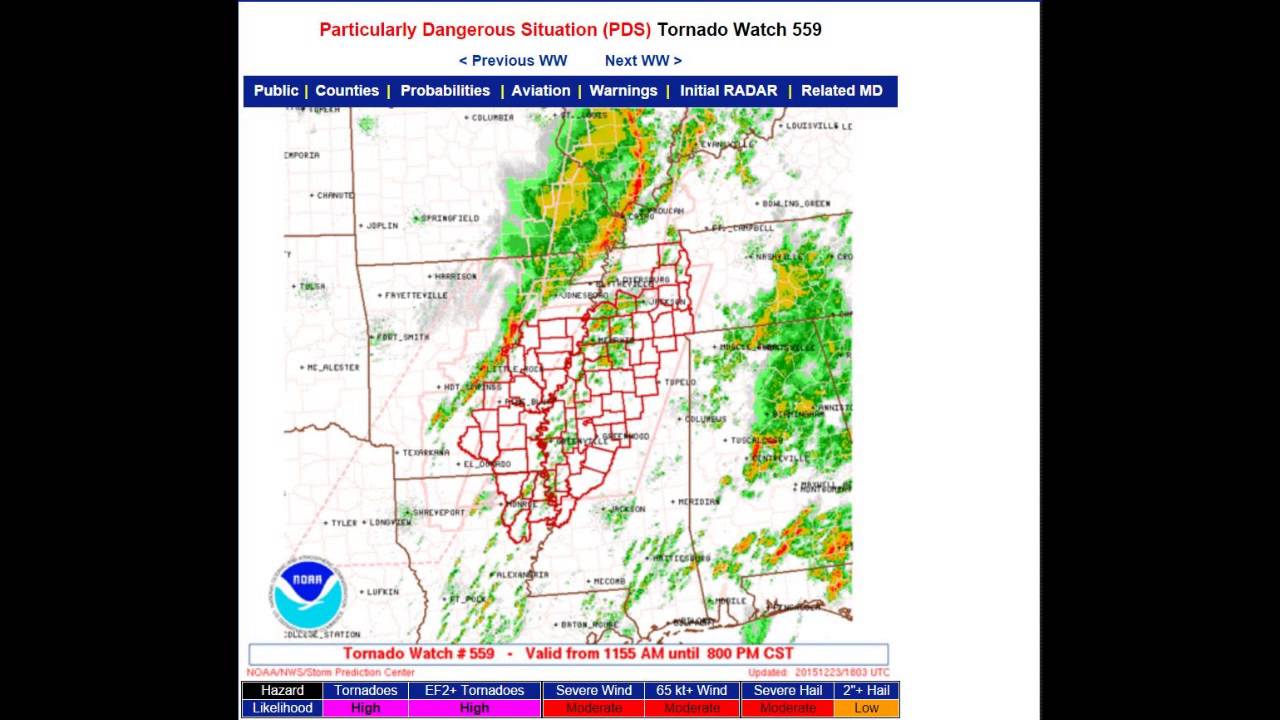 Tornado Emergency for Benton County, TN YouTube