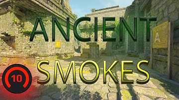 CS2 Ancient Smokes for LVL10 Faceit(T Side)