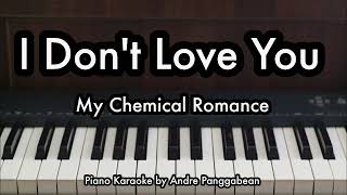 I Dont Love You - My Chemical Romance Piano Karaoke By Andre Panggabean
