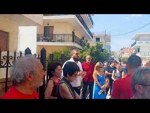 Ο Β. Σίμος για την έξωση στην οικογένεια του σπιτιού της οδού Ναϊάδων 37 στην Πετρούπολη