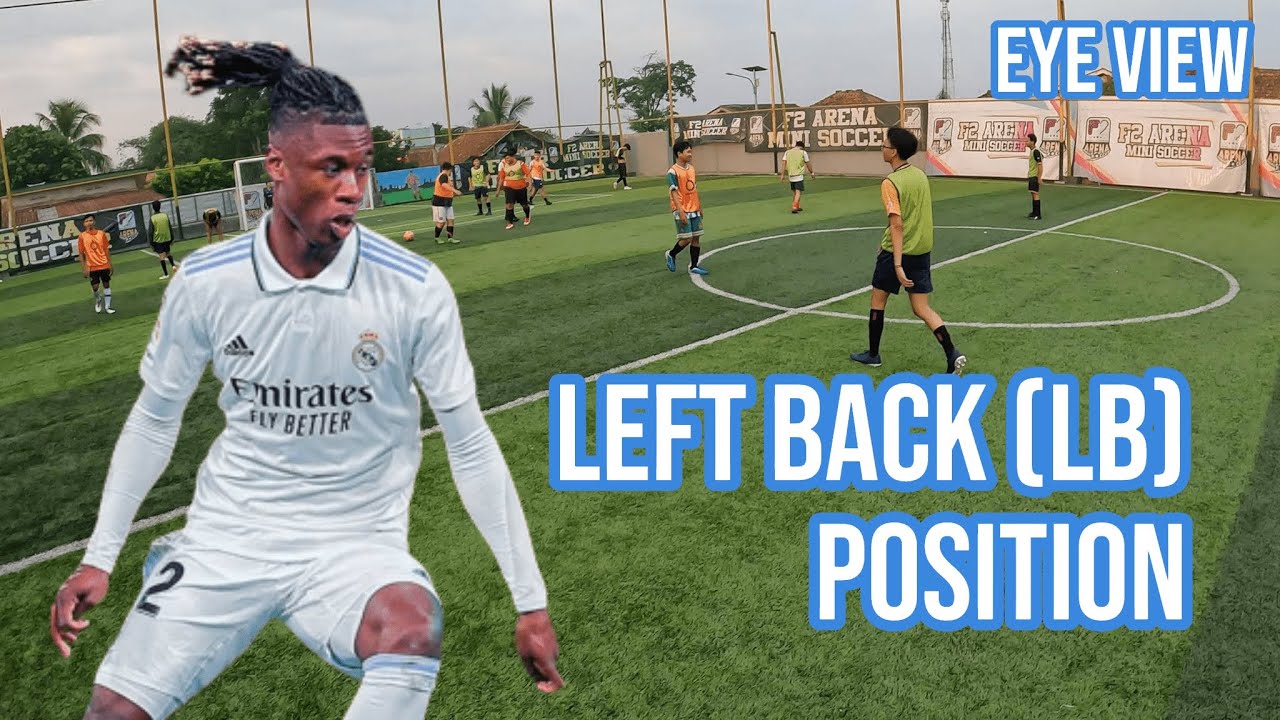 BECOME BEST LEFT BACK POSITION | Bogor F2 Arena Mini Soccer Eye View ...