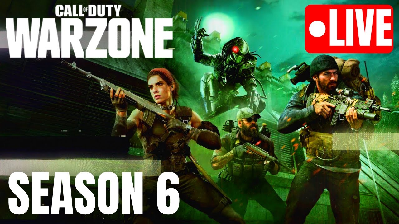 🔴LIVE - NEW SEASON 6 COD HALLOWEEN UPDATE! (NEW WARZONE FINISHERS & ULTRA SKINS)