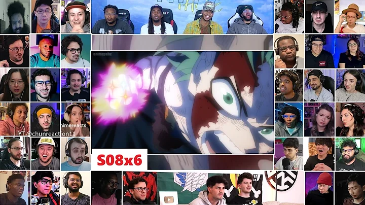 [40+ Reactors] My Hero Academia Season 8 Episode 6 MEGA Reaction Mashup - Boku no Hero Academia [4K]
