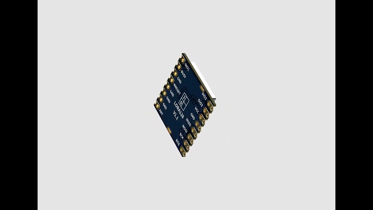 FCC & CE Certified 2.4GHz SX1280 LoRa Module LoRa1280F27 With SPI Port