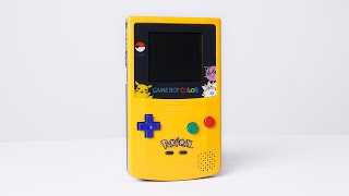 Gameboy Color Edición especial limitada de Pokémon - Cómo reemplazar carcasa.