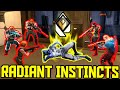 THE MOST INTENSE PLAYS IN RADIANT #4 - VALORANT