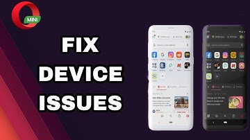 How To Fix And Solve Opera Mini App Device Issues | Final Solution