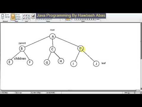 Binary tree in java (Kurdish Datastructure in Java By Hawbash)...Part29