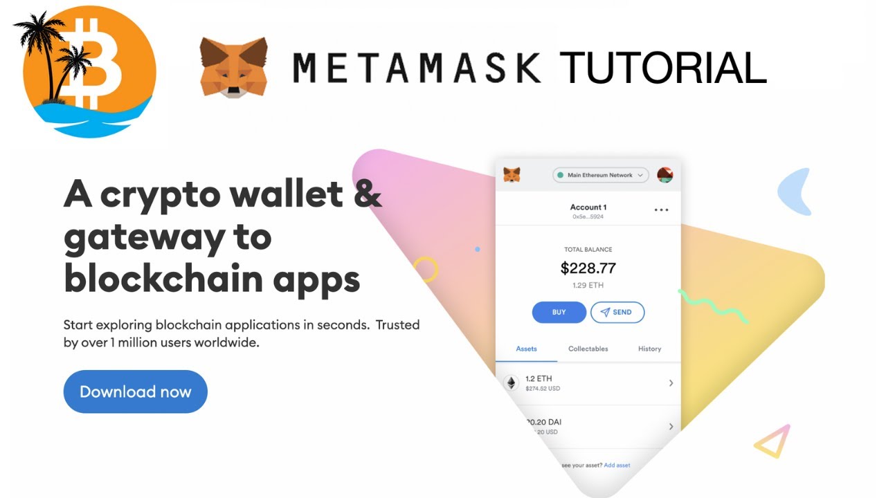 How To Download and Setup A MetaMask Ethereum Wallet - The Gateway To  Blockchain Applications