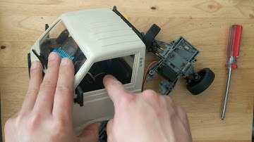 WPL D12 Brushless Motor Upgrade Without a 3D Printer & Body kit Install