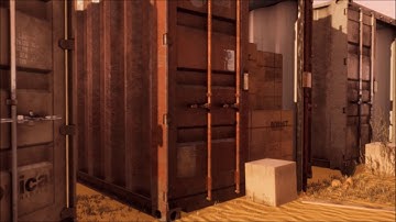 Shipping Containers In The Desert - Unreal Engine 4