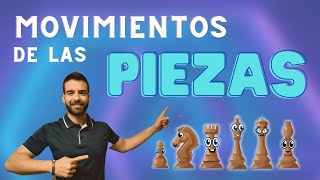 Conoce los Movimientos de Todas las Piezas de Ajedrez || TuProfeDeAjedrez