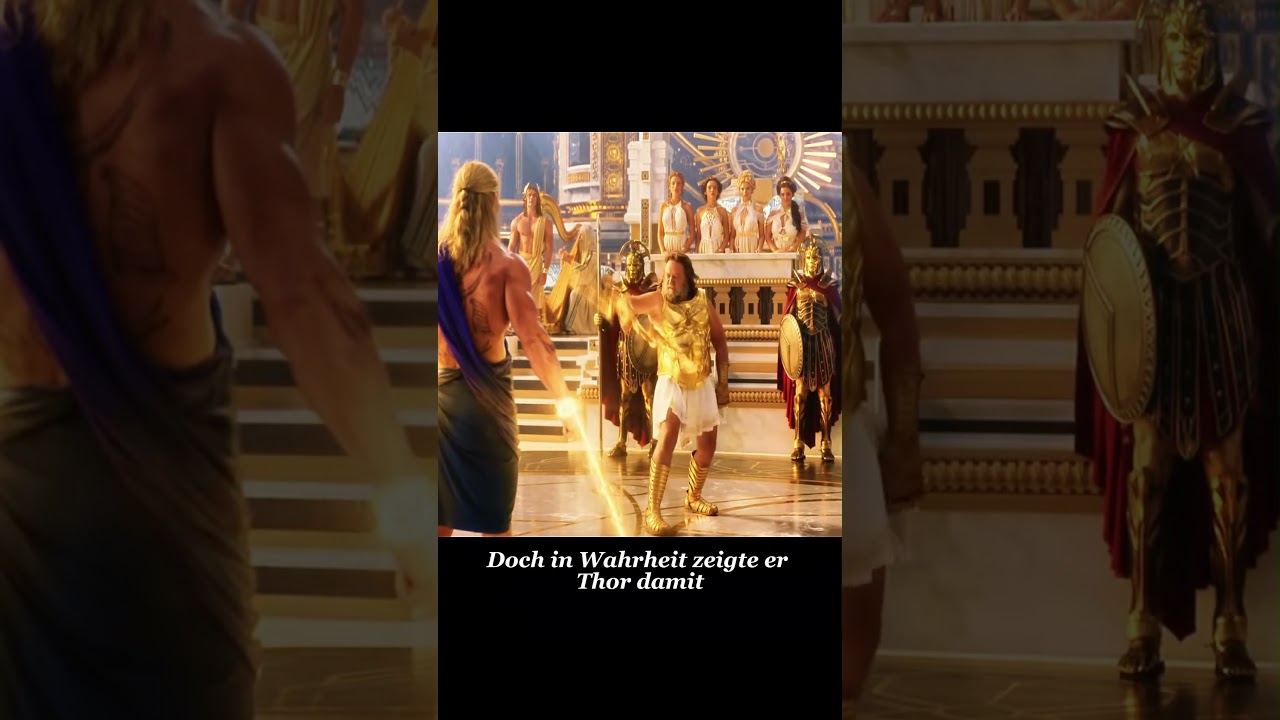 Wenn Zeus und Thor kämpfen würden, wer würde gewinnen? #Marvel #SerienSchnitt #Superhelden