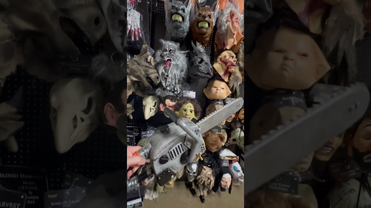 LEATHERFACE AND CHAINSAW COSTUME!! 