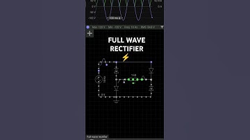 Full wave rectifier ⚡🎶 #electrical #electronics